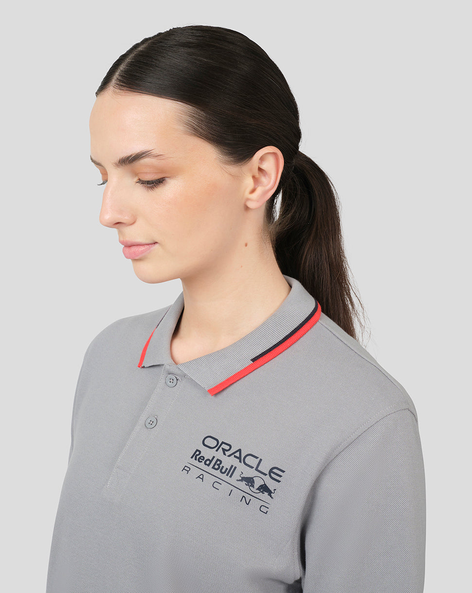 Oracle Red Bull Racing Unisex Core Polo - Grey - Grey