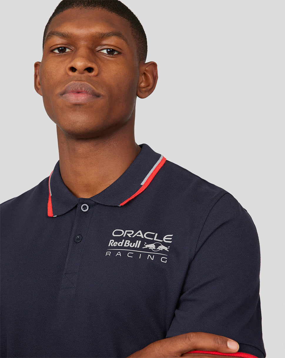 Oracle Red Bull Racing Unisex Core Polo - Night Sky - Night Sky