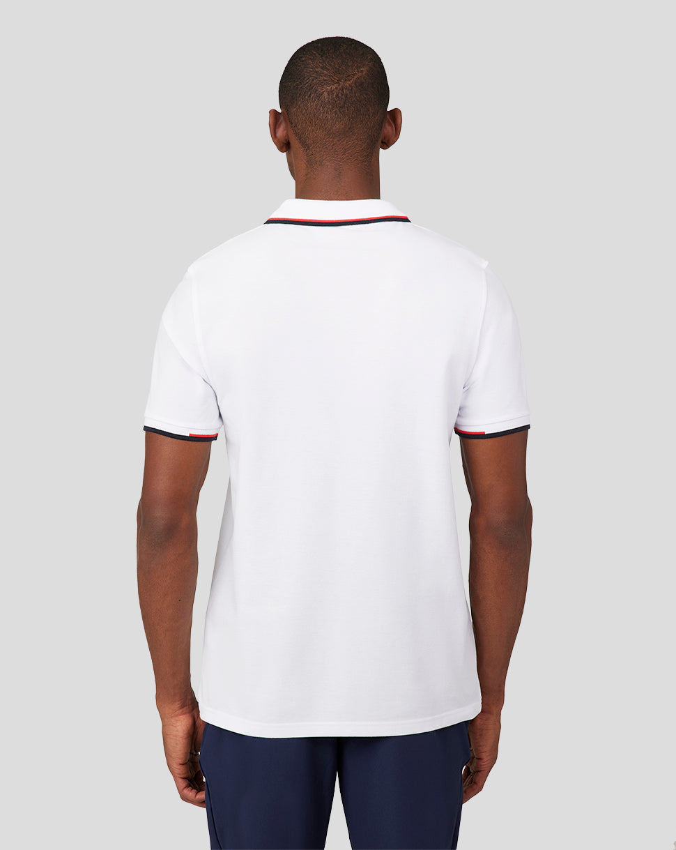Oracle Red Bull Racing Unisex Core Polo - White - White