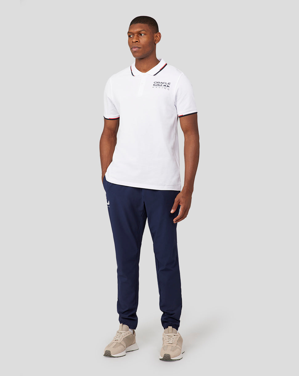 Oracle Red Bull Racing Unisex Core Polo - White - White