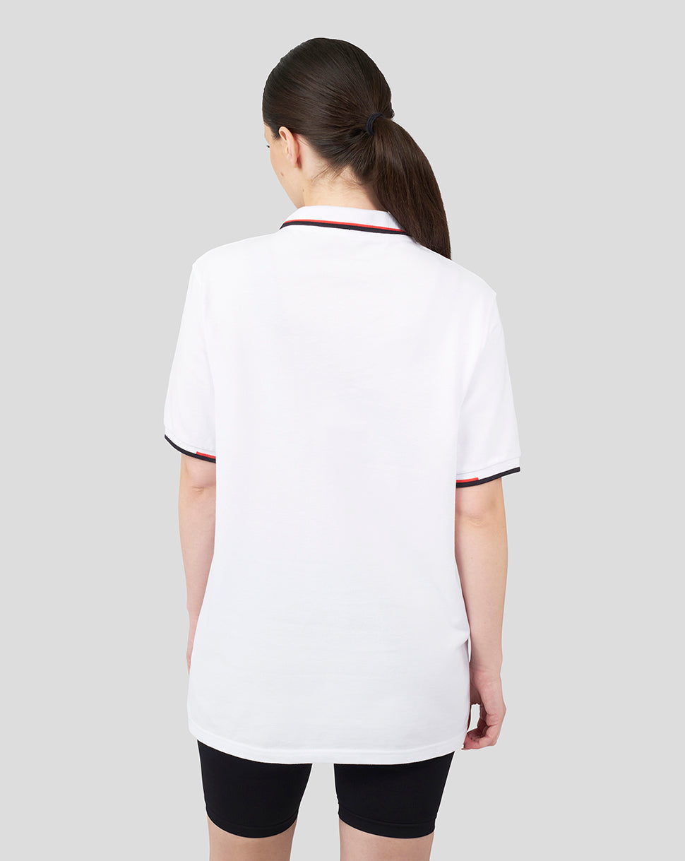 Oracle Red Bull Racing Unisex Core Polo - White - White