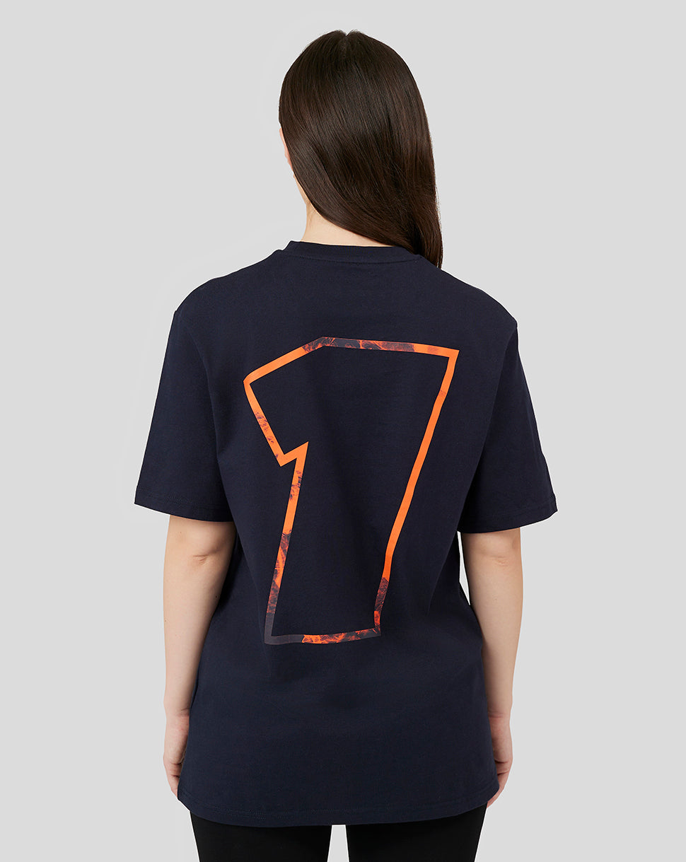 Oracle Red Bull Racing Unisex Driver Max Verstappen T-Shirt - Night Sky - Night Sky