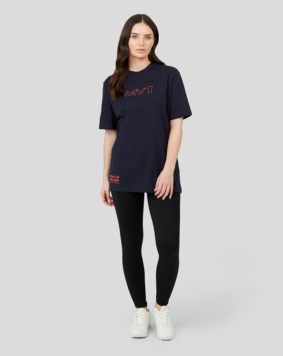 Oracle Red Bull Racing Unisex Driver Max Verstappen T-Shirt - Night Sky - Night Sky
