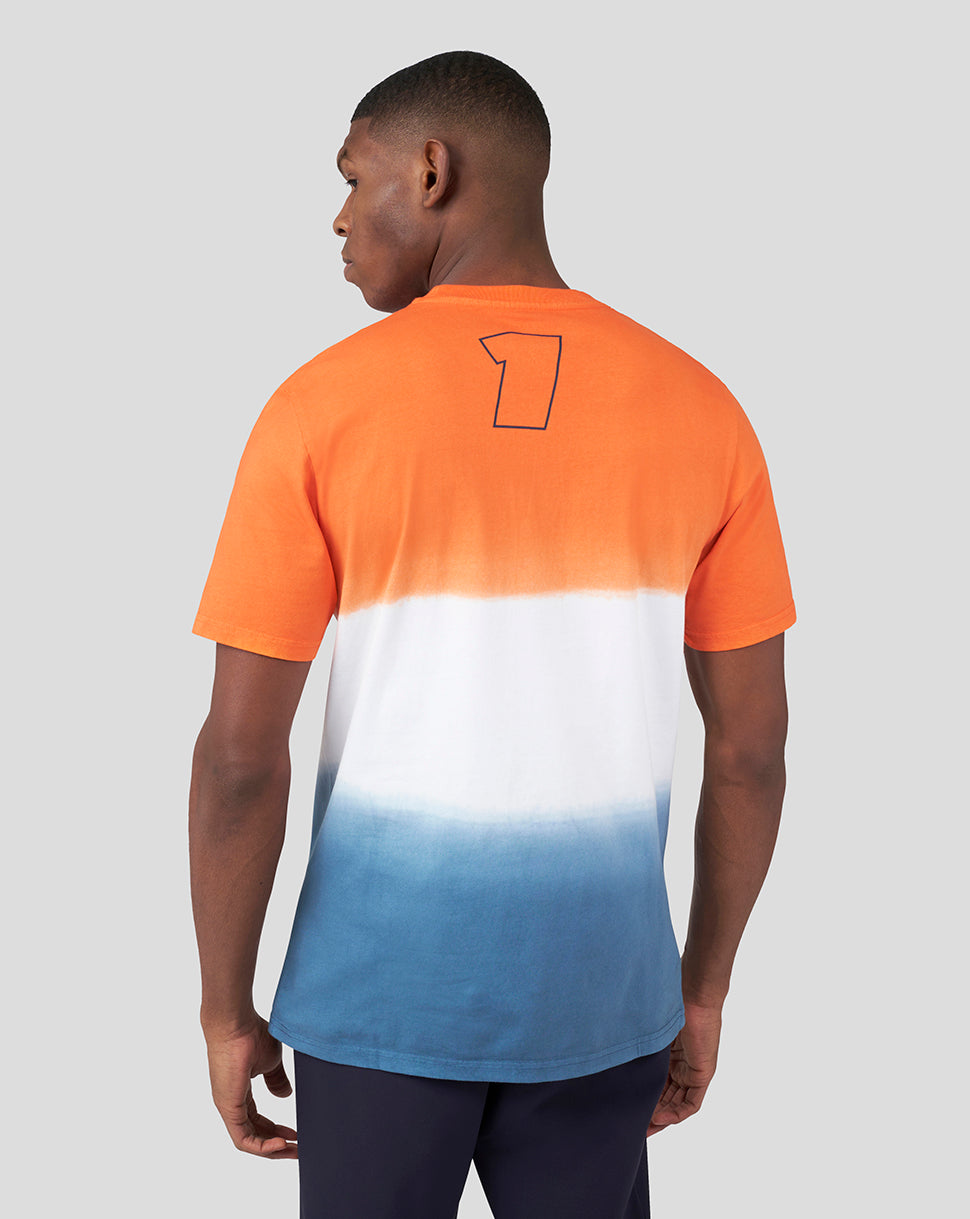 Oracle Red Bull Racing Unisex Driver Max Verstappen T-Shirt - Exotic Orange
