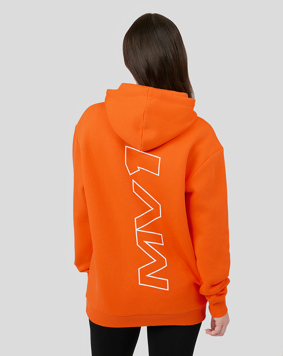 Oracle Red Bull Racing Unisex Driver Max Verstappen Hoodie - Exotic Orange - Exotic Orange
