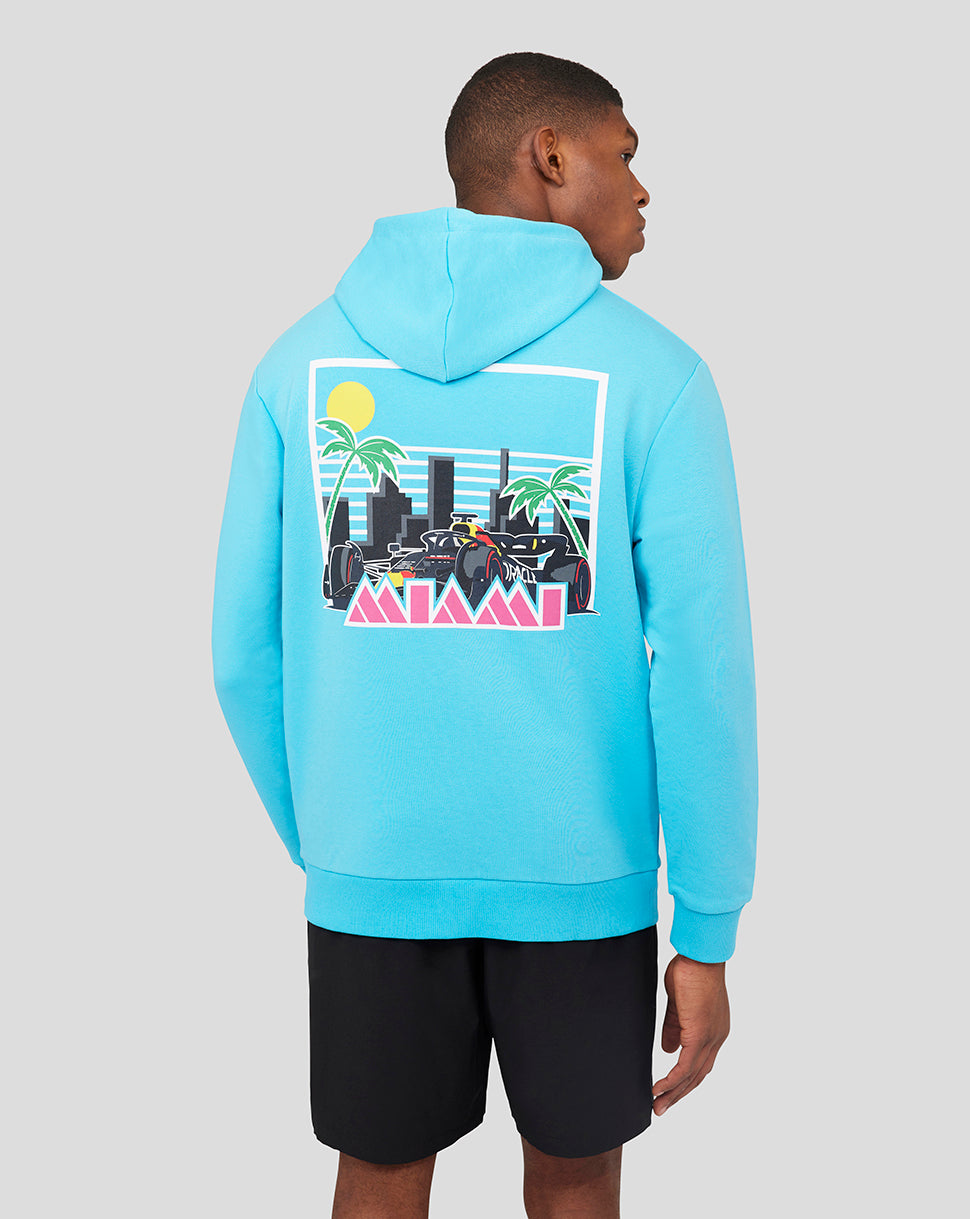 ORACLE RED BULL RACING UNISEX MIAMI OVERHEAD HOODIE - BLUE - Blue