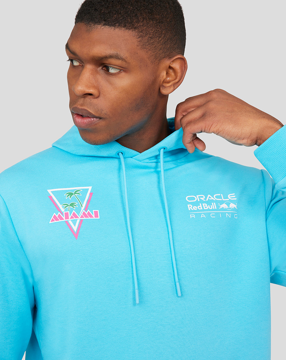 ORACLE RED BULL RACING UNISEX MIAMI OVERHEAD HOODIE - BLUE - Blue