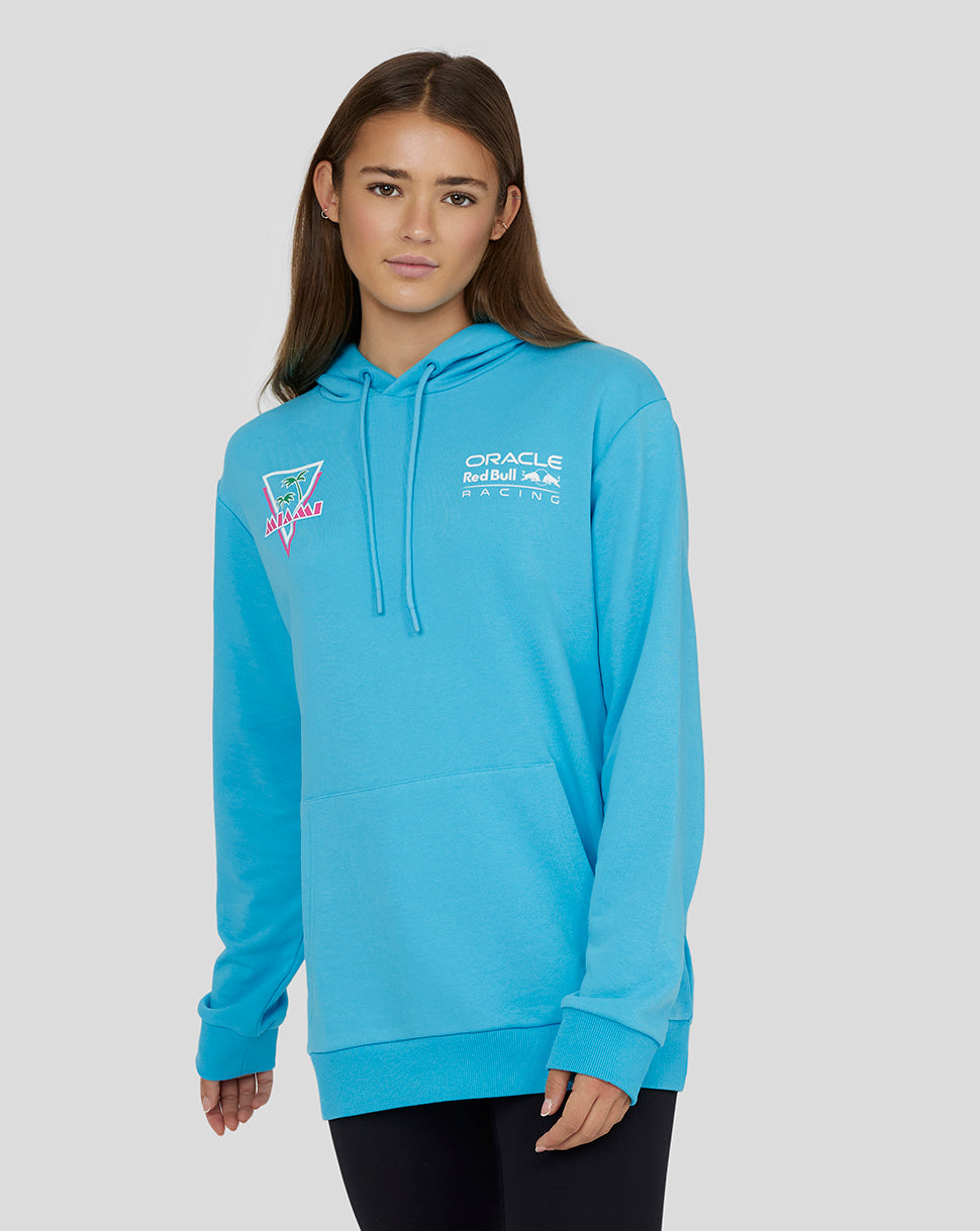 ORACLE RED BULL RACING UNISEX MIAMI OVERHEAD HOODIE - BLUE - Blue