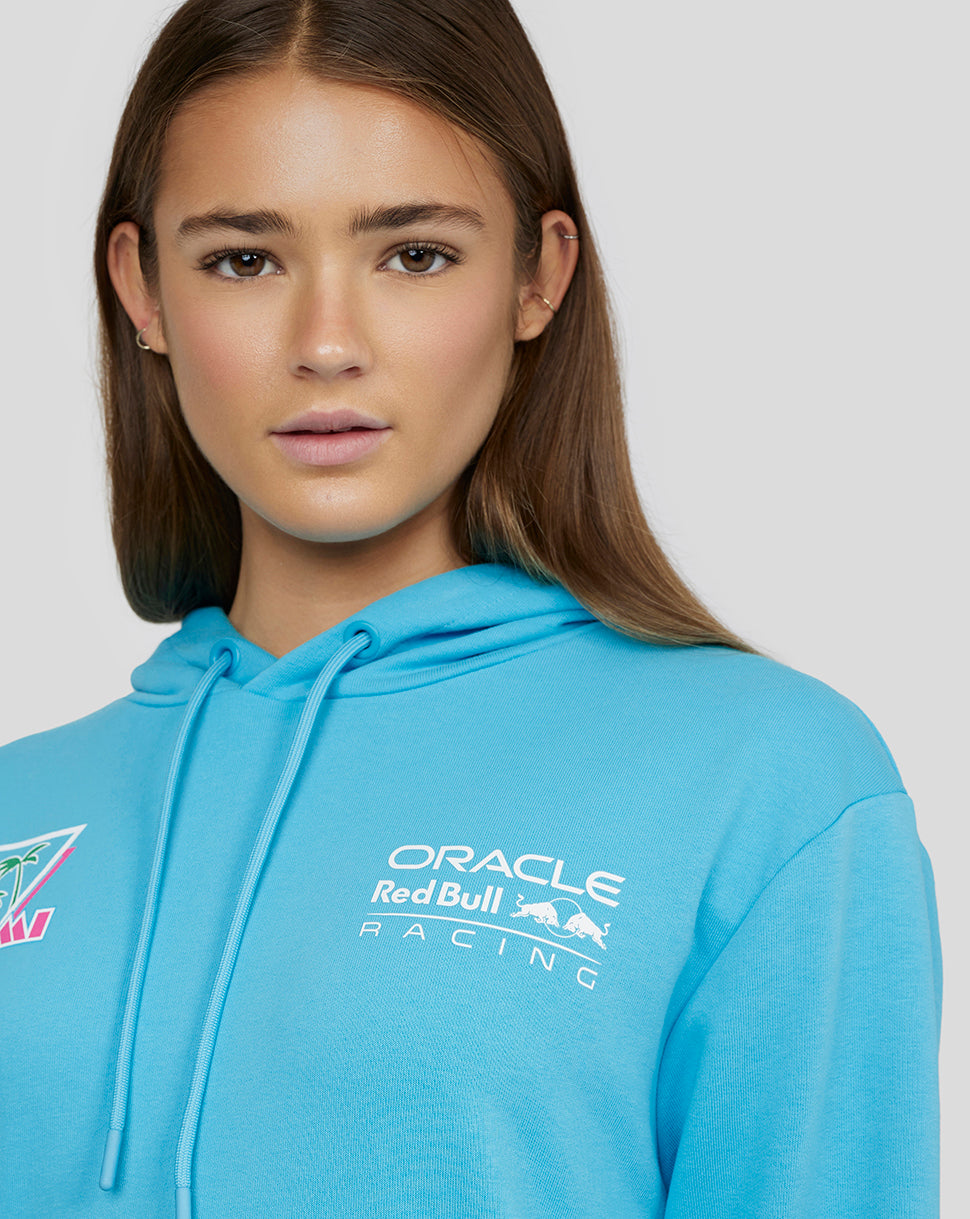 ORACLE RED BULL RACING UNISEX MIAMI OVERHEAD HOODIE - BLUE - Blue